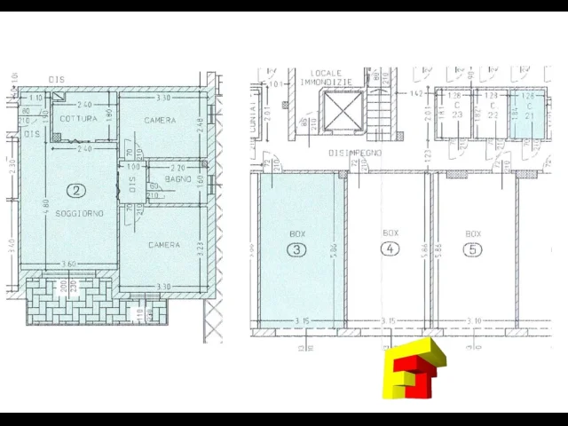 Appartamenti in Vendita - Trilocale con ampio terrazzo e box