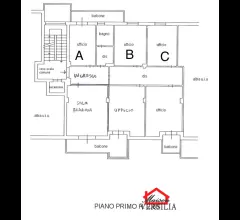Stanze ad uso ufficio in studio professionale