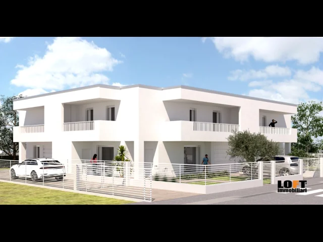 Abano terme - nuova porzione di quadrifamiliare
