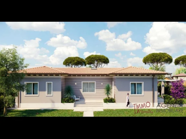Villa singole con giardino a pietrasanta