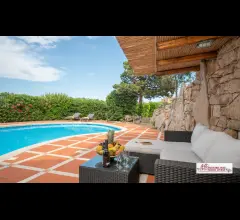 Villa con piscina a porto cervo centro