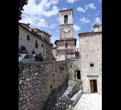 Ortona dei marsi, cielo-terra in centro storico