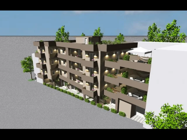 Locale commerciale su strada di nuova costruzione