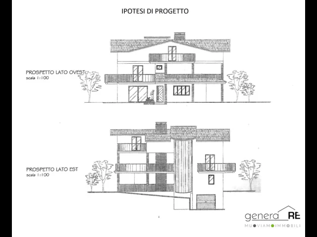 Appartamenti in Vendita - Citta' s. angelo zona villa serena immobile indipendente allo stato grezzo per bifamiliare