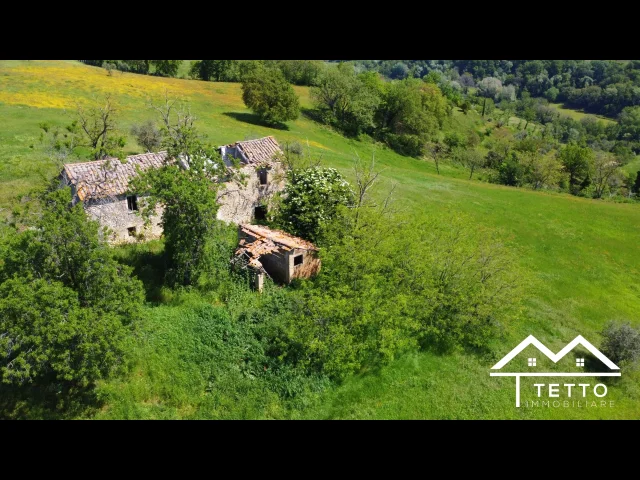 Appartamenti in Vendita - Antico casale panoramicissimo con 22 ettari di terreno