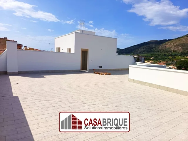 Appartamenti in Vendita - Appartamento secondo piano con terrazzo a santa flavia
