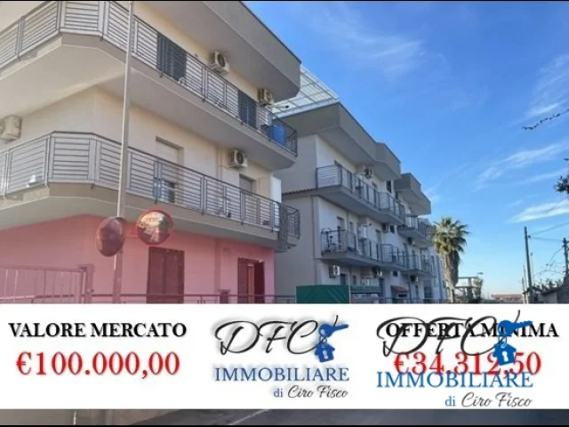 Asta appartamento di 66mq con balcone