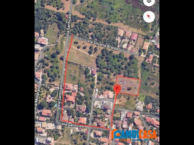 Santicelli/paruta - terreno di 2580 mq pianeggiante