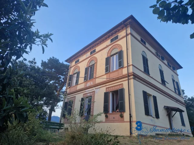Bilocale di ampia metratura in villa con parco a villanova