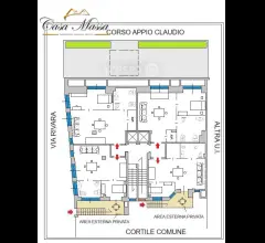 Appartamenti in Vendita - Corso appio claudio 5