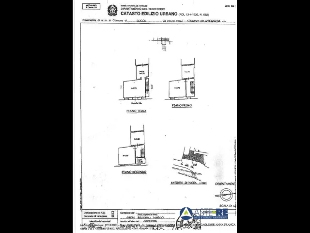 Appartamenti in Vendita - Lucca_fabbricato per civile abitazione elevato complessivamente su tre piani fuori terra