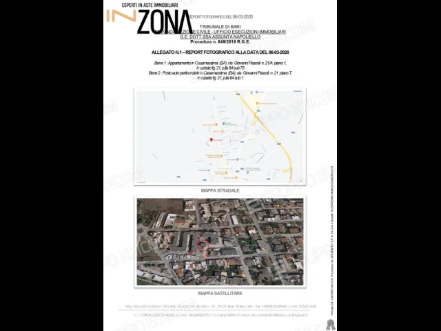 Appartamenti in Vendita - Abitazione  - via pascoli, 21, 70010 casamassima