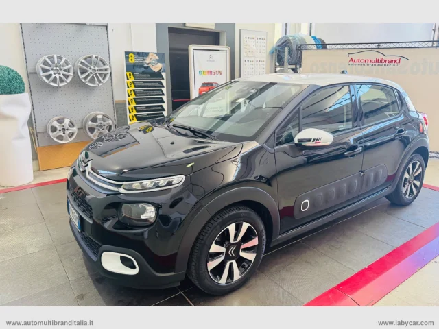 Citroen c3 puretech 82 shine !!!tetto bianco!!!