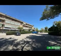 In parco a verde grande appartamento con posti auto