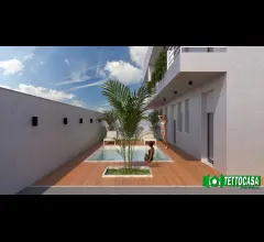 Appartamenti in Vendita - Nuova costruzione con giardino, due posti auto, quattro vani