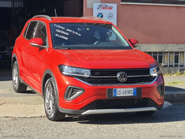 Volkswagen t-cross 1.0 tsi 115 cv r-line