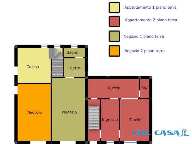 Case - Casetta abbinata con 2 camere a montefiore serra di sopra