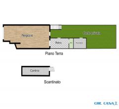 Negozio in pieno centro a morciano