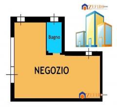 Sala bolognese - per investimento, negozio con garage e posti auto