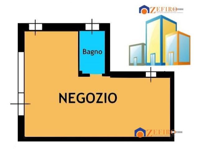 Case - Sala bolognese - per investimento, negozio con garage e posti auto