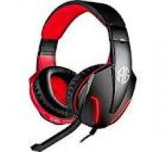 Beltel - fenner cuffie gaming soundgame f1 pc/console + mic. rosso