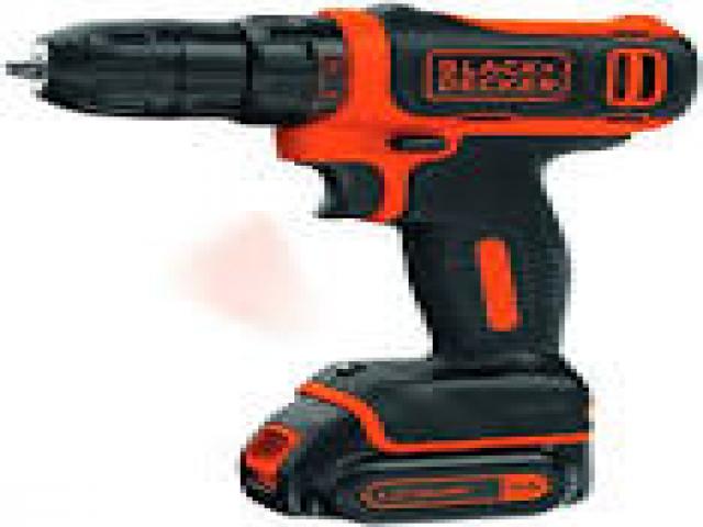 Telefonia - accessori - Beltel - black+decker bdcdd12-qw trapano avvitatore a batteria litio