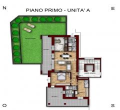 Palazzo stelvio - calsse a  tre locali con terrazza.