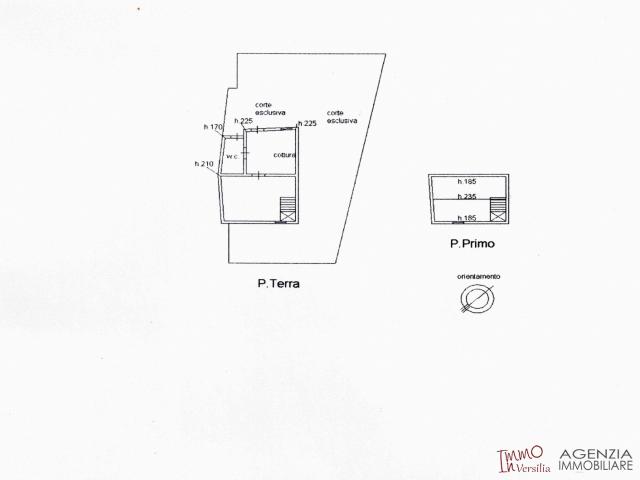 Case - Stiava: grazioso appartamento ristrutturato con resede esterna di proprietà