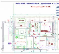 Case - Recente tre locali  con giardino di 220 mq