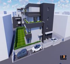 Case - Abano terme - san lorenzo in costruzione nuovo appartamento 3 camere piano terra con giardino privat