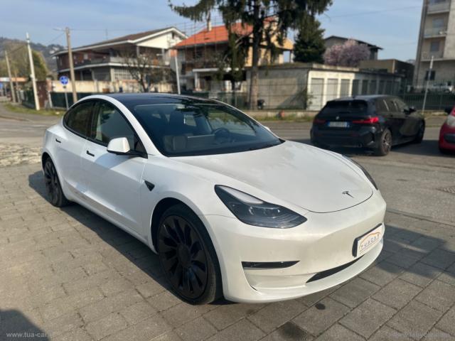 Auto - Tesla model 3 long range performance awd