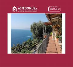 Fabbricato residenziale con annesso deposito e area esterna