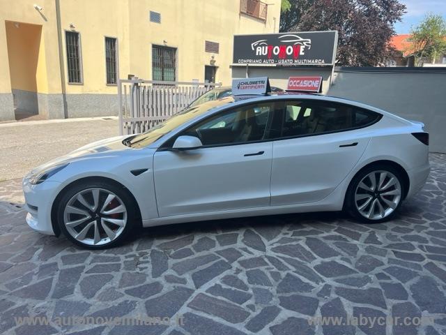 Auto - Tesla model 3 long range performance awd