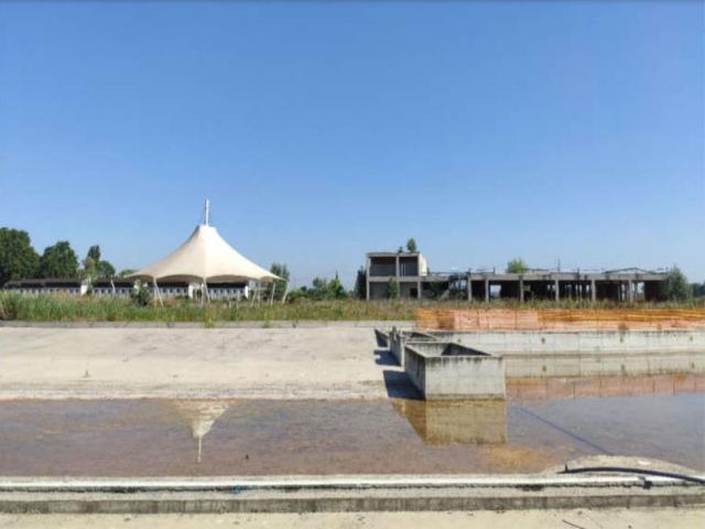 Case - Parco multifunzionale in corso di costruzione