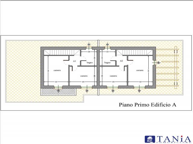 Case - Porzione di bifamiliare in costruzione con 1000 metri di giardino a molicciara rif 4172