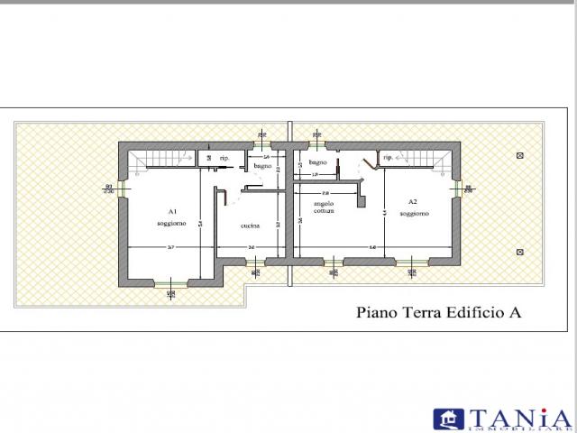 Case - Porzione di bifamiliare in costruzione con 1000 metri di giardino a molicciara rif 4172