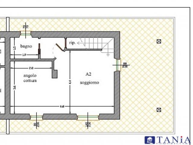 Case - Porzione di bifamiliare in costruzione con 1000 metri di giardino a molicciara rif 4172