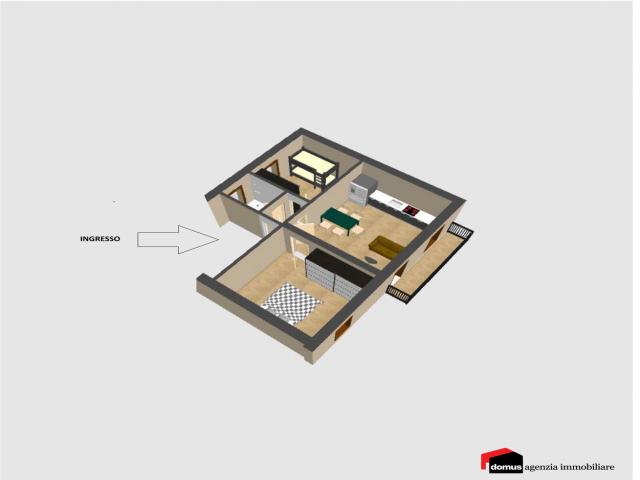 Case - Tonezza del cimone: ampio bicamere in piccolo contesto di 3 unità