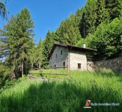 Aprica vicinanze vendesi rustico con terreno