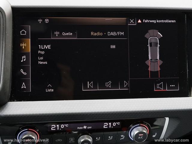 Auto - Audi a1 sportback 30 116cv tfsi admired advanced full led navi