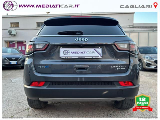 Auto - Jeep compass 1.3 t4 190cv phev at6 4xe limit.
