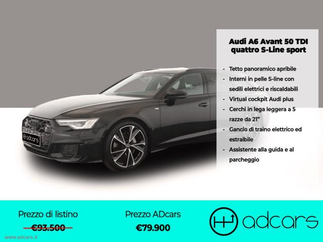 Audi a6 avant 50 tdi quattro s line sport