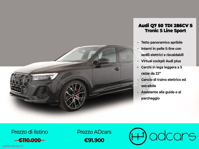 Auto - Audi q7 50 tdi quattro 286cv s tronic s line sport