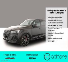 Audi q7 50 tdi quattro 286cv s tronic s line sport