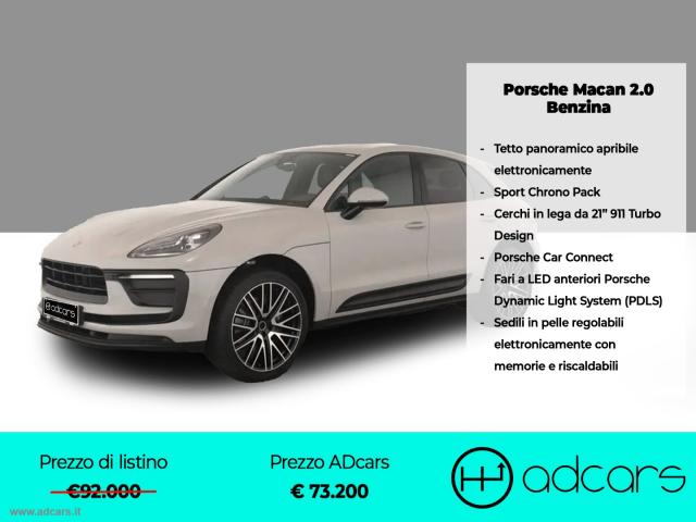 Auto - Porsche macan 2.0 benzina