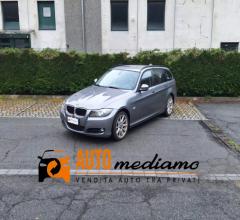 Bmw 320d xdrive touring 4x4 gancio traino pelle