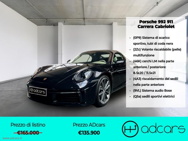 Porsche 911 carrera cabriolet