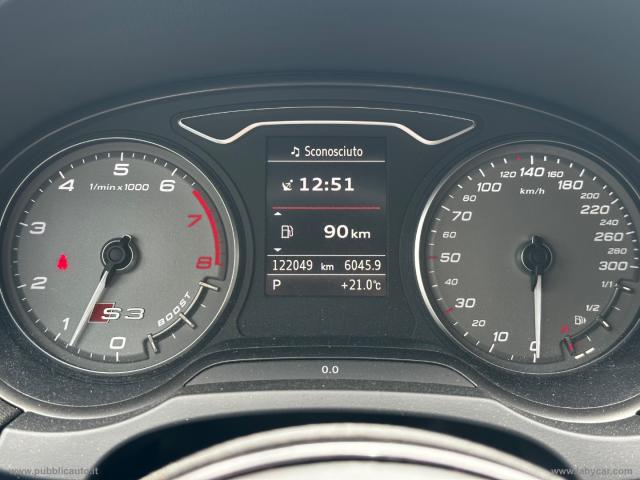 Auto - Audi s3 spb 2.0 tfsi quattro s tronic