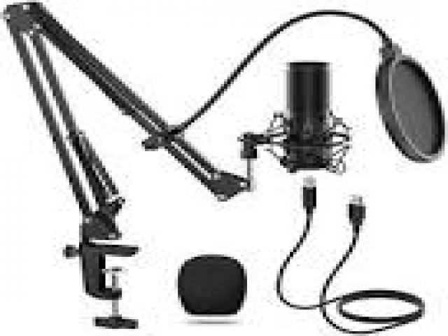 Telefonia - accessori - Sudotack podcast microfono usb tipo economico - beltel