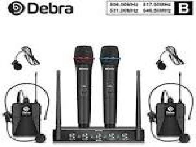 Beltel - ammoon sistema di microfono 4 canali uhf senza fili tipo promozionale